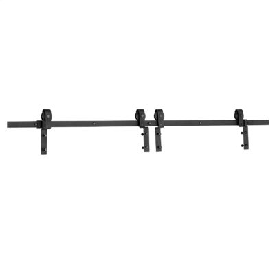 porte de grange de feuille galvanisée de 8ft la double roule ultra tranquille