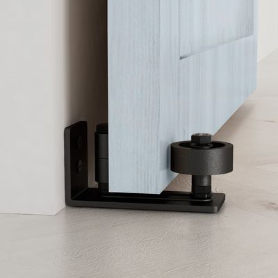 Guide réglable de porte de bâti de plancher pour glisser le matériel de porte de grange