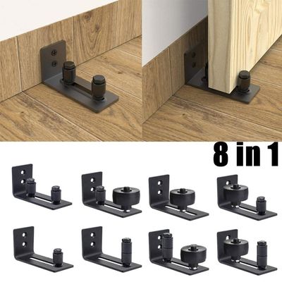 Guide réglable de porte de bâti de plancher pour glisser le matériel de porte de grange