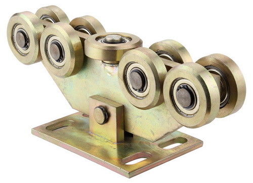 Chariot de rouleau d'encorbellement d'argent de zinc/de porte de glissement résistant