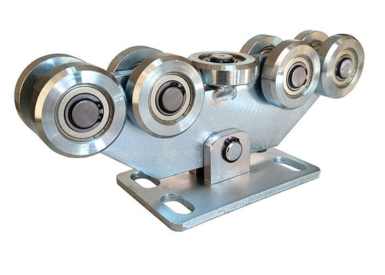 Chariot de rouleau d'encorbellement d'argent de zinc/de porte de glissement résistant